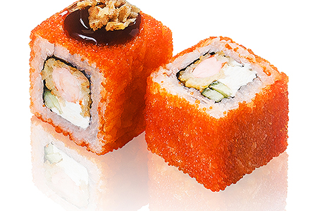 Ролл Кранч креветка