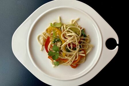 Удон с овощами