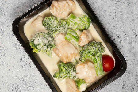 Курица с брокколи