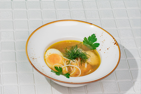 Куриный супчик с лапшой