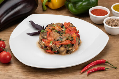 Салат Дымок на углях