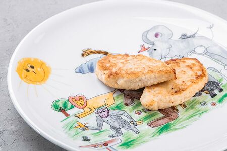 Детские котлетки из индейки