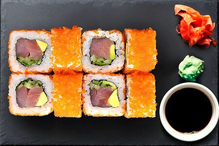 Калифорния с тунцом