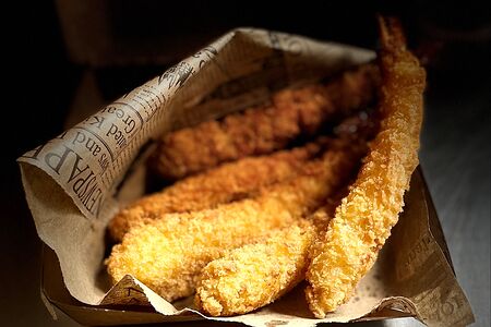 Тигровые креветки темпура