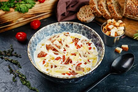 Сливочно-сырный суп Chowder