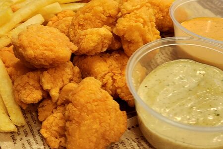 Куриный попкорн