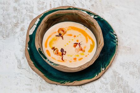 Крем-суп из краба