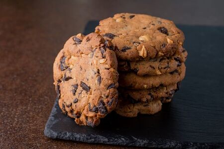 Печенье фундук и шоколад