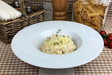 Ризотто с лесными грибами