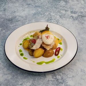 Филе судака на гриле