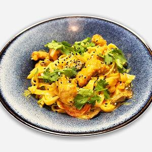 Стеклянная лапша с курочкой карри