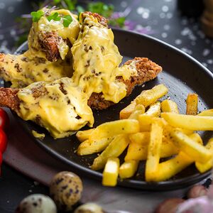 Крылышки в Сырном соусе