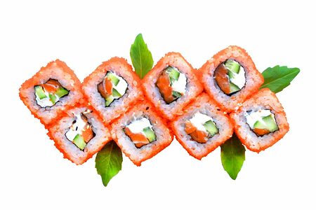 Калифорния с лососем