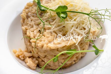 Ризотто сливочное с белыми грибами