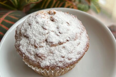 Кекс яблочный постный