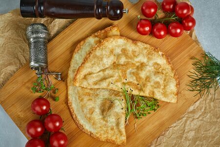 Чебурек с сыром Гауда