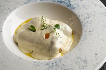 Лазанья Болоньезе под соусом бешамель