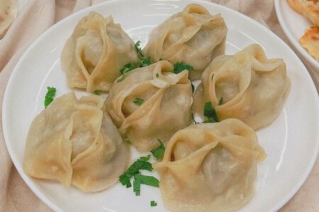 Манты с говядиной