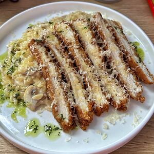 Орзотто с курицей 