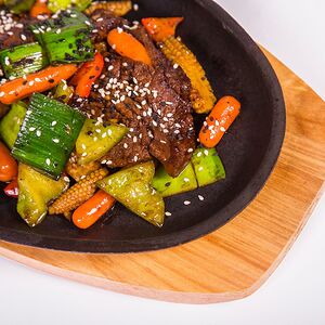 Тепан с говяжьей вырезкой