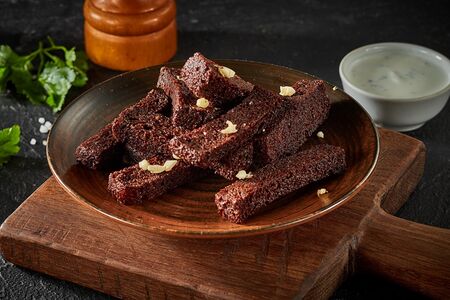 Чесночные гренки