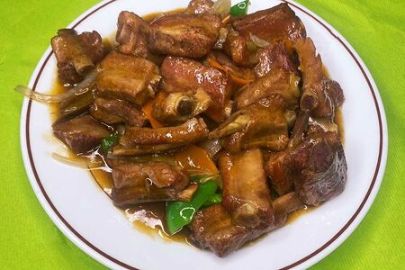 Ребра свиные в соевом соусе №221