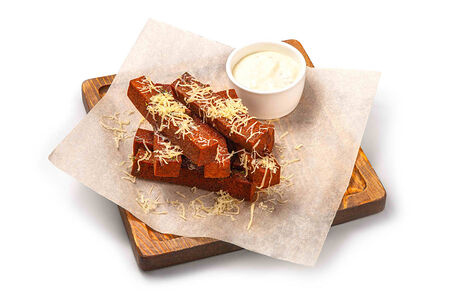 Гренки с сыром