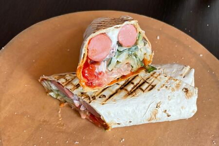 Хот-дог в лаваше