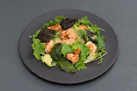 Салат Микс с креветками