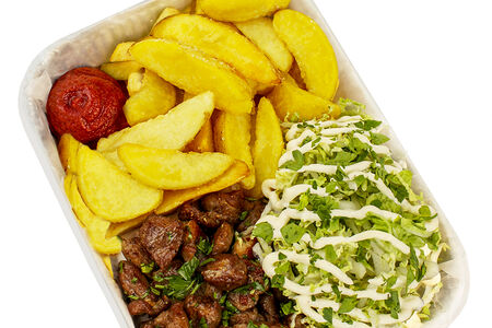 Фри Дольками со свининой