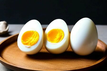 Отварное яйцо