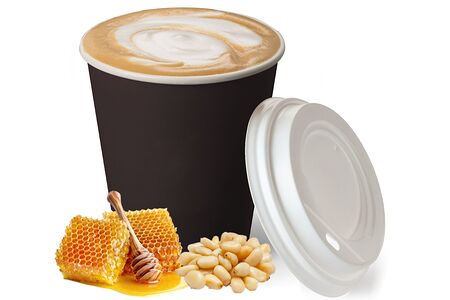 Кедрово-медовый латте