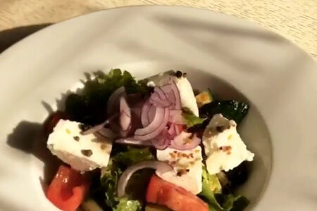 Салат Греческий с сыром фета