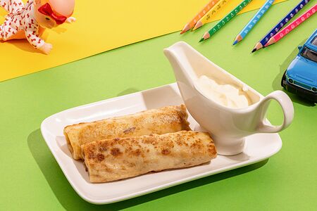 Блинчики с мясом