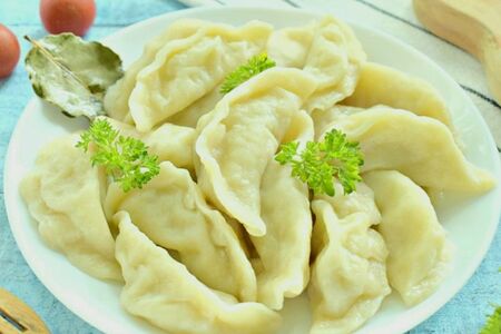 Вареники с картошкой и грибами