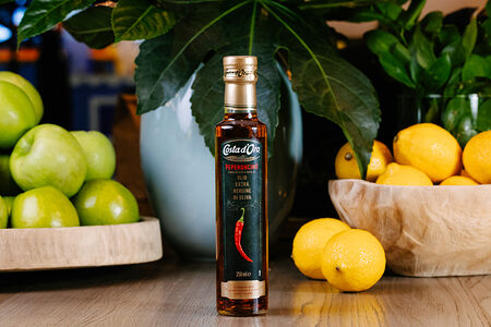 Масло оливковое со вкусом и ароматом перца чили Extra Virgin