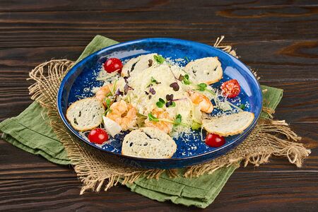 Цезарь с креветками