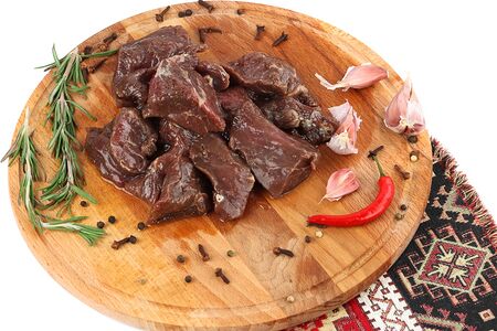 Говяжья мякоть в маринаде