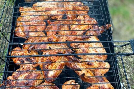 Шашлык из куриных крылышек