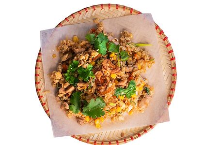 Рис с курицей 