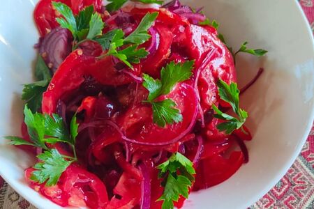 Вишнёвый салат