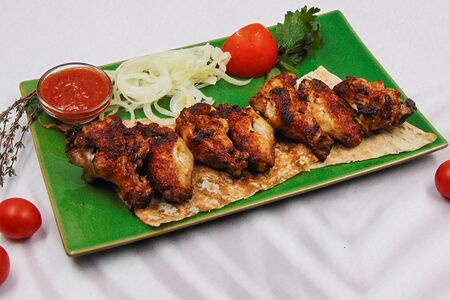 Шашлык из куриных крыльев