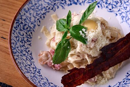 Феттуччине Карбонара