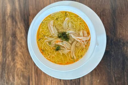 Куриный суп-лапша