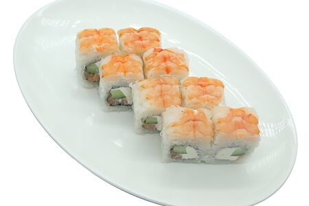 Ролл Аляска с креветкой