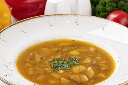 Суп из белых грибов