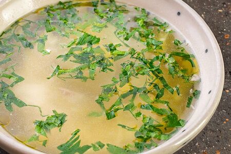 Суп куриный