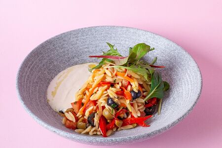 Орзо с овощами