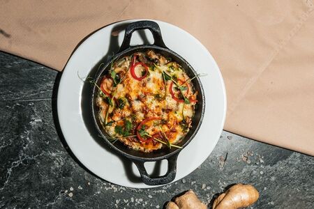 Запечённая форель под сырной корочкой