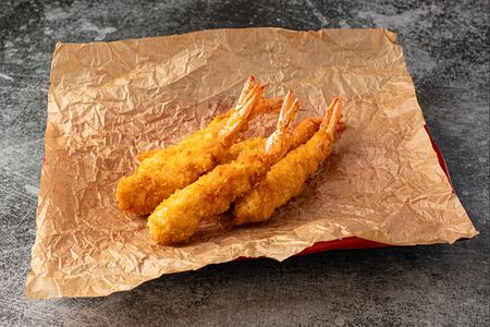 Креветки в темпуре 